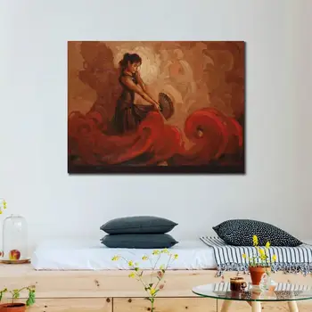 Geriausias aliejus portaits Crimson Šilumos Moterų meno kūrinius ant drobės Rankomis dažyti moteris tapyba už kambario dekoro