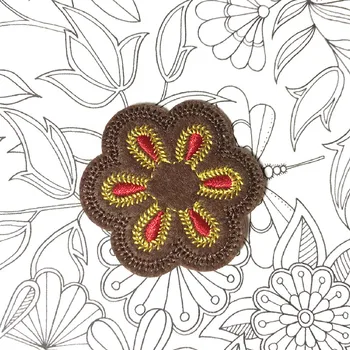 Gėlių, skirtų Drabužių, Drabužių, Lipdukų siuvinėjimo pleistrą Ant Dėmės 
