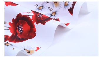HLQON 150x100cm Etninės gėlių spausdinti Brokatas Medžiaga Žakardo audinių Drabužiai, Kostiumai, Baldų Apmušalų, Užuolaidų siuvimo DIY