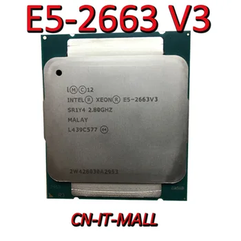 Ištraukė Xeon E5-2663 V3 Serverio cpu 2.8 G 25M 10Core 10 Siūlai LGA2011-3 Procesorius