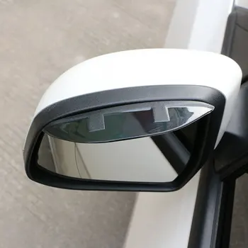 Jameo Auto Automobilio galinio vaizdo Veidrodėlis, Lietaus Geležtės Automobilį Atgal Veidrodis Antakių Dangtelio Lipdukas, skirtas Ford Focus 3 4 MK3 MK4 2012 - 2018 Dalys