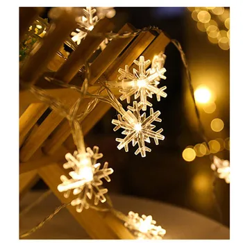 Kalėdų Žiburiai,Star String Žibintai 19.7 ft/6m 40 LED Šviesos Kalėdos Namų apdailos lauko Vestuves Ornamentu 2VNT#1207