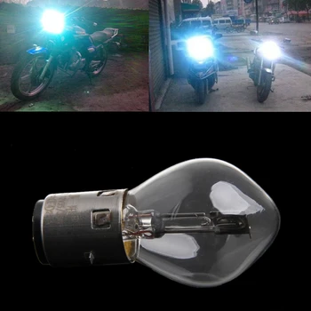 KETURRATIS Mopedas Motoroleris Galvos Lemputės Motociklo 12V 35W 10A B35 BA20D Stiklas Naujas