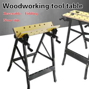 Kokybės Daugiafunkcinis lankstymo medienos apdirbimo lentelė Nešiojamų priešslydžio sistema sustorėjimas Medienos pjūklas stalo Apdailos įrankiai