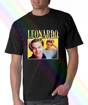 Leonardo Dicaprio Shor T shirt marškinėliai
