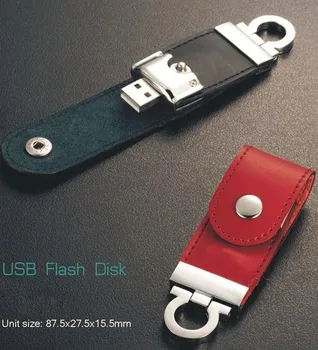 (LOGOTIPĄ) Didelės spartos USB 3.0 Oda usb flash drive 8gb 16gb 32gb 64gb 128gb 256 gb Pen Ratai asmeninį Pendrive