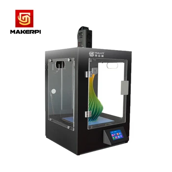 MakerPi Populiarus 3d Spausdintuvas, Visiškai Metalinis Rėmas su Spalva Touchscreen Gijų Jutiklis Tęsti Spausdinimą Švietimo