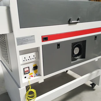 Namų naudojimui Mažos 4060 lazerio pjovimo mašina 60W laser cutting machine už odos, medžio, MDF, Akrilo