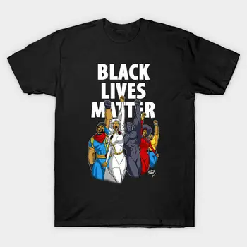 Naujas Juodas Gyvenimo Klausimas Herojai Tamsiai T Shirt Mens Dydis S-2Xl
