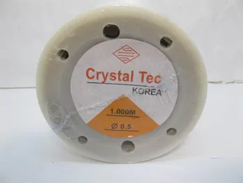 Nemokamas Pristatymas 1Roll 800 Metrų Aišku Kristalų Ruožas Elastinga Laidą 0,5 mm Jewelley Rasti PASIDARYK pats
