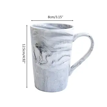 Nemokamas pristatymas Marmuro Modelis Keramikos Puodelis Kavos Puodelio Pusryčiai Puodeliai Moterys Vyrai Dovana