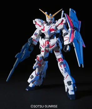 Originalus HG 1/144 Gundam Modelis RX-0 VISIŠKAI VIENARAGIS GUNDAM 01 NORN Šarvai Unchained Mobiliojo Tiktų Vaikams, Žaislai