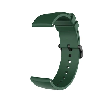 Pakeitimo Apyrankė Silikono Watchband Dirželis Huami Amazfit GTS/VTR 42MM Dial 20mm 2019 Išmaniųjų Laikrodžių Apyrankės Juosta Watchband