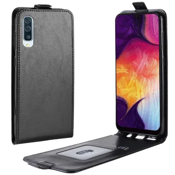 Prabanga PU Odos Padengti Samsung Galaxy A51 A71 A81 A91 Galaxy A60 A70 Apsaugos Flip Case 
