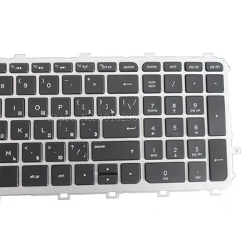Rusų Klaviatūra HP 17 15 17T 15T 15T-J 15Z-J 15t-j000 15z-j000 RU juodos spalvos nešiojamojo kompiuterio klaviatūra su apšvietimu