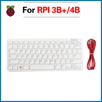 S ROBOTAS Aviečių Pi 4B Oficialios Klaviatūros ir Pelės Aviečių Pi 4B / Raspberry Pi 3B / Raspberry Pi 3B+(Plius) RPI189