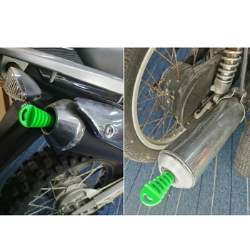 SCL MOTOS PVC Oro bleeder Plug Išmetimo Duslintuvas Duslintuvo Vamzdį Prijunkite Raštas Už Motociklą Dirt Bike Išmetimo Vamzdis