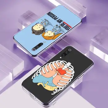Slaugytoja, Medicinos, Medicinos Minkštos TPU Silikoninis Dangtelis Xiaomi Mi 8 9 9T SE A1 A2 5X 6X Lite Pro F1 Sumaišykite 3 Play Telefono dėklas