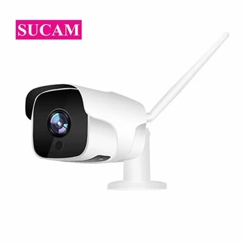 SUCAM Full HD 2MP, Wi-fi IP Kamera Lauko 1080P Judesio Aptikimo Signalizacijos 3.6 mm Belaidės IP Tinklo Kameros 360Eyes Home Security