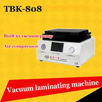 TBK-808 LCD Jutiklinio Ekrano Remontas Automatinė Burbulas Pašalinti Mašina OCA Vakuuminio Laminavimo Aparatas su automatinio užrakto dujos
