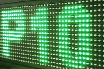 TEEHO Viena partija 18pcs p10 žalia led moduliai 1square metrų žalia led ekranas valdybos didelio ryškumo lauko 32*16 taškų led modulis