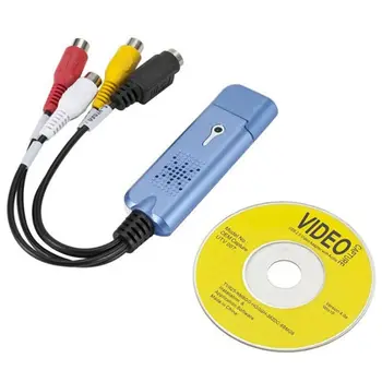 USB 2.0 Video Capture Card Prietaisas, VHS VAIZDAJUOSČIŲ TV DVD Converter for Mac OS X 