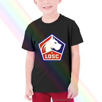 Vaiko Vaikas, T-marškinėliai, 100 Coton Klubų Futbolo Losc Lille