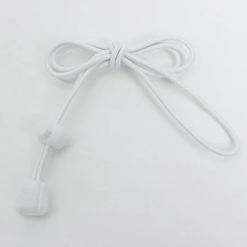 Viena pora elastinga batraištis užraktas batraištis 120 cm, Balta