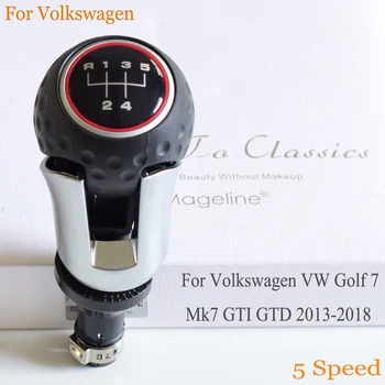 Volkswagen VW Golf 7 Mk7 GTI GRNT 2013 2016-2018 Automobilių 5/6 pavarų Pavarų Perjungimo Rankenėlės Shifter Svirtis Automobilių Stilius