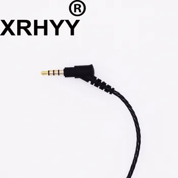 XRHYY Pakeitimo Atnaujinti Nuimamas Audio Kabelis Laidą su Mic Funkcija Shure SE215 SE315 SE425 SE535 UE900 Ausinių laido