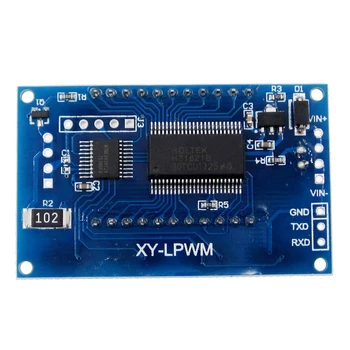 XY-LPWM 1Hz-150Khz Signalo Generatoriaus PWM Valdybos Modulis Pulso Dažnį, darbo Ciklas Reguliuojamas Modulio LCD Ekranas 3.3 V-30 V
