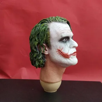 1/6 Masto Klasikinio Heath Ledger Galvos Skulptūra Vyrų Kareivis Joker Prequel Blogio Galvos Drožyba Modelis Žaislų Kolekcija