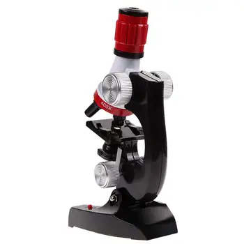 100X-1200X Mikroskopu Vaikams Rinkinys Žaislo Švietimo LED