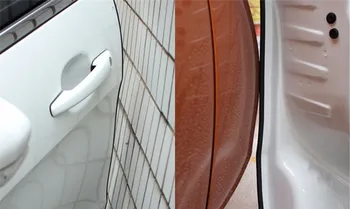 10M Automobilių Optikos Automobilių Durys, apsaugos gumos juostelės DACIA klavišą 