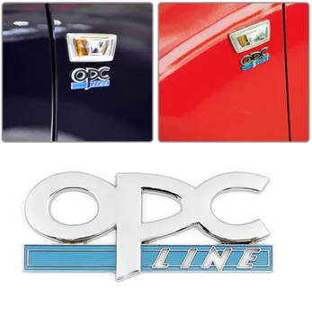 1pcs 3D metalo OPC LINE automobilių etiketės uodega, lipdukai, emblemos Ženklelis automobilių optikos už Buick Encore 