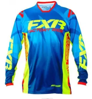 2021 MTB jersey DH enduro motokroso jersey Off Road Kalnų Dviračių downhill Jersey MX BMX dviračių FXR Marškinėliai