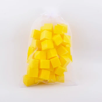 20pcs/daug Geltonos spalvos Nagų Buferio Failus Sponge Nagų Šlifavimas, Blokų, 