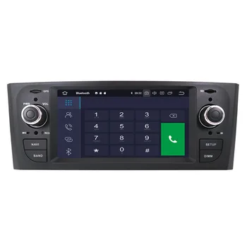 2din Radio, gps Navigaciją Android10 Automobilio stereo imtuvas Fiat Grande Punto Linea 2006-2012 DVD grotuvas, Automobilių multimedia Nemokamai žemėlapyje