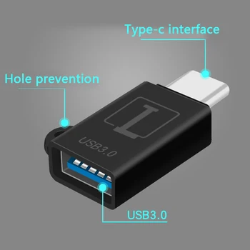 2vnt, Jungiantis Praktinių Plug And Play Anti Prarado Skylę Mobiliojo Telefono Naudojimas Adapteris Keitiklis Nešiojamas USB Tipo-c Duomenų Perdavimas