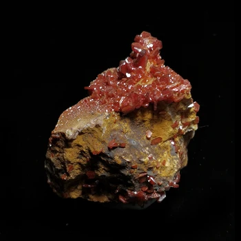 70g Natūralaus Akmens Vanadinite Mineralinių Kristalų Mėginių Iš Maroko A3-5