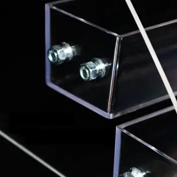 Akrilo Nagų Lako Stendas Multi-Layer Plastiko Skaidrus Rėmelis Kaukė Lūpų Display Rack Kosmetikos Laikymo Dėžutė
