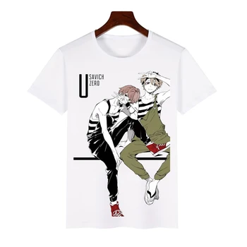 Anime Mados Vyrai moterys T-Shirt TOKIJO PABAISA JUZO SUZUYA Marškinėlius Laisvalaikio trumparankoviai marškinėliai