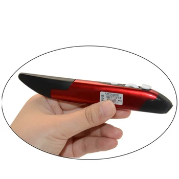 Aukštos kokybės Mini 2,4 GHz Wireless Optical Pen Pelės Reguliuojamas 500/1000DPI PC 