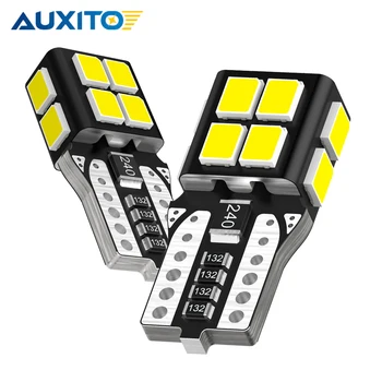 AUXITO T10 W5W LED Automobilių Lemputės Auto Interjero Šviesos 