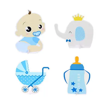 Berniukas Baby Shower Temą Šalies Stalo Puošmena Dramblių Baby Sport Dekoracijos Vaikams Įvykio Gimtadienio Dekoracijas Prekes
