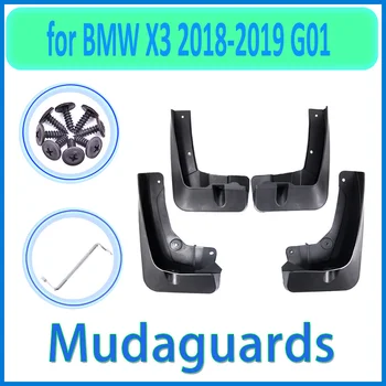 BMW X3 2018-2019 G01 Automobilio Sparnas Mudguard Purvo Atvartais Guard Splash Atvartu, Automobilių Reikmenys