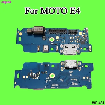 Cltgxdd USB Įkrovimo lizdas Dokas Plug Jungtis Mokestis Valdybos Flex Kabelis Su Mikrofonu + Vibratorius Motorola Moto E4 Plius