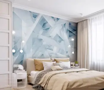 Custom Foto Tapetai, 3D Prabanga Europos Stiliaus stereoskopinis miegamojo kambarį, TV Foną, Sienų Dekoras Freskos
