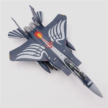 Diecast 1/100 Masto Karinių Modelis Žaislas F-15E Strike Eagle Mudhen Kovotojas JAV Kariuomenės karinių Oro Pajėgų Metalo Plokštumos Modelis Žaislų Kolekcija