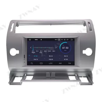 Dėl Citroen C4 Quatre Triumfas automobilių GPS Radijo Jutiklinis Ekranas GPS Radijas stereo galvos vienetas PX6 4+64G Android 10.0 Automobilio multimedia Player